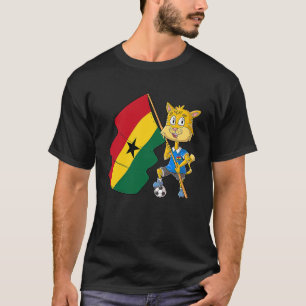 T-shirt Ghana Fan Cat
