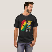 T-shirt Ghana Fan Cat (Devant entier)