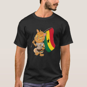 T-shirt Ghana Fan Cat 1