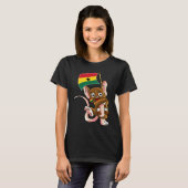 T-shirt Ghana Fan Mouse (Devant entier)