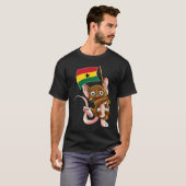 T-shirt Ghana Fan Mouse (Devant entier)