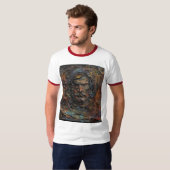 T-shirt Ghastly Newton piégé dans des huiles (Devant entier)