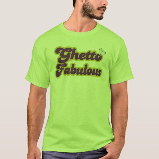 T-shirt ghetto fabuleux (Devant)