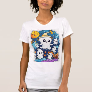 T-shirt "Ghoarly Glee : de mignons amis spectraux."