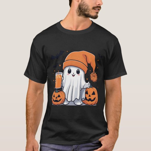 T-shirt Ghoost Halloween amusant (Devant)