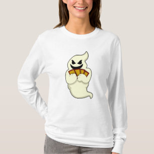 T-shirt Ghost at Poker avec cartes de Poker