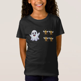 T-Shirt Ghost Boo Bees Drôle Halloween