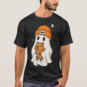 T-shirt Ghost Capybara Halloween Amoureux des animaux Been