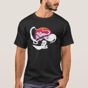 T-shirt Ghost Caspers Drôle Halloween heureux