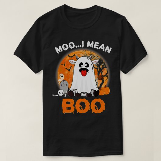 T-shirt Ghost Cow (Design devant)