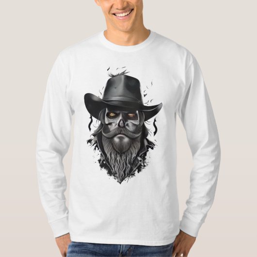 T-shirt ghost Cowboy 2023 (Devant)