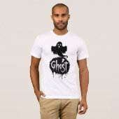 T-shirt Ghost – Dark Horror Dripping Text Art (Devant entier)