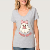 T-Shirt Ghost Drink Coffee (Devant)
