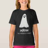 T-shirt Ghost Éffrayant Halloween Enfants (Devant)