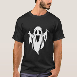 T-shirt Ghost Halloween éffrayant - Desi mignon et