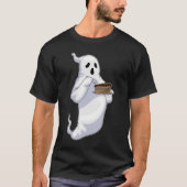 T-shirt Ghost Halloween gâteau (Devant)