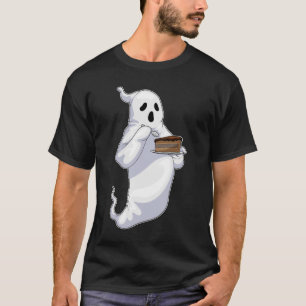T-shirt Ghost Halloween gâteau