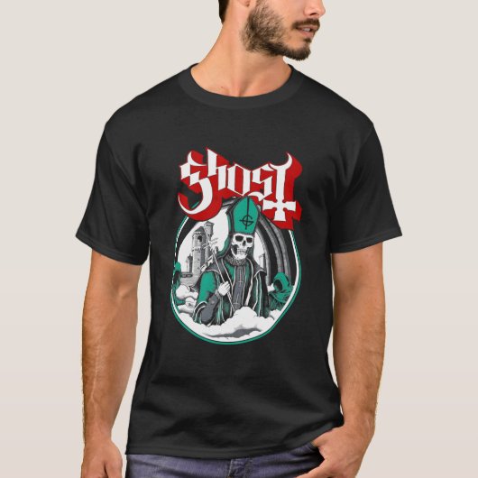 T-shirt Ghost – Haze Laïque (Devant)