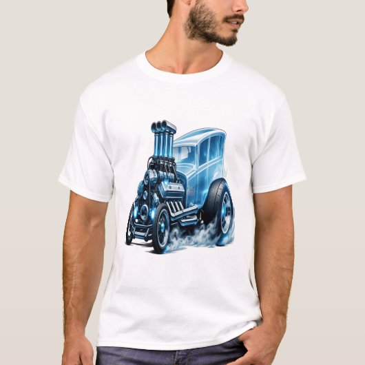 T-shirt Ghost Hot Rod (Devant)