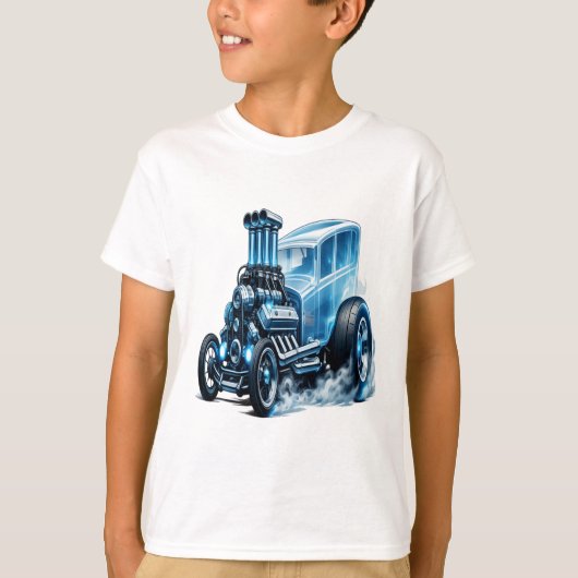 T-shirt Ghost Hot Rod (Devant)