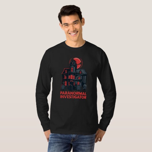 T-shirt Ghost Hunting Paranormal Investigator 5 (Devant entier)