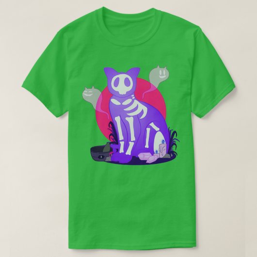 T-shirt Ghost Kitten (Design devant)
