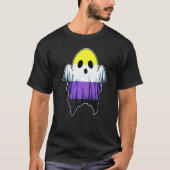T-shirt Ghost Lgbt non binaire mignon Ghost Halloween Ghos (Devant)