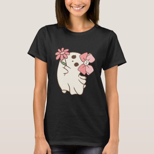 T-shirt Ghost mignon" (Devant)