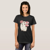 T-shirt Ghost mignon" (Devant entier)