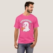 T-shirt Ghost Milktea Ghost Boire Bubble Tea (Devant entier)