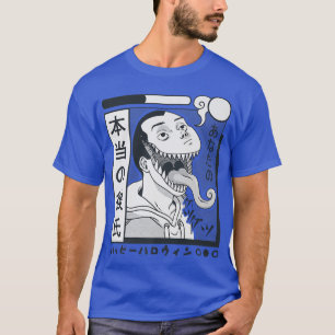 T-shirt Ghost Night Horreur Manga Japon Anime Japonaise Cr