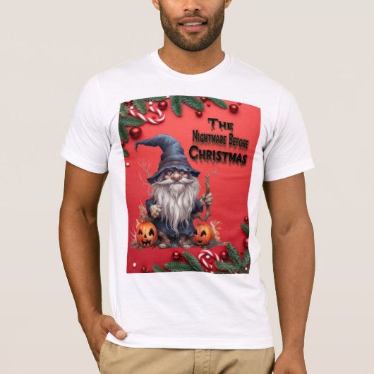 T-shirt Ghost noël gnome 2023 (Devant)