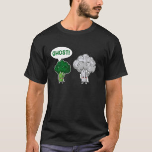 T-shirt Ghost Nourriture Biologique Herbivore Végétalien V