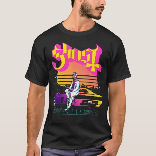 T-shirt Ghost Papa 2 Vice (Devant)