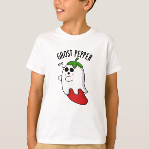 T-shirt Ghost Pepper Funny Chili Pun