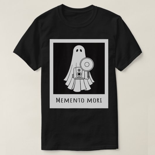 T-shirt Ghost Photographer (Design devant)