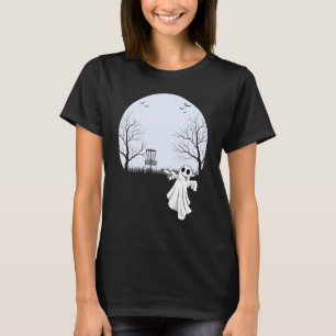 T-shirt Ghost Plays Disque Golf Costume Halloween
