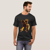 T-shirt Ghost Rider sur le cheval (Devant entier)