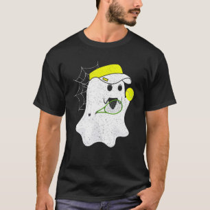 T-shirt Ghost Tennis Halloween Costume Garçons Filles Enfa