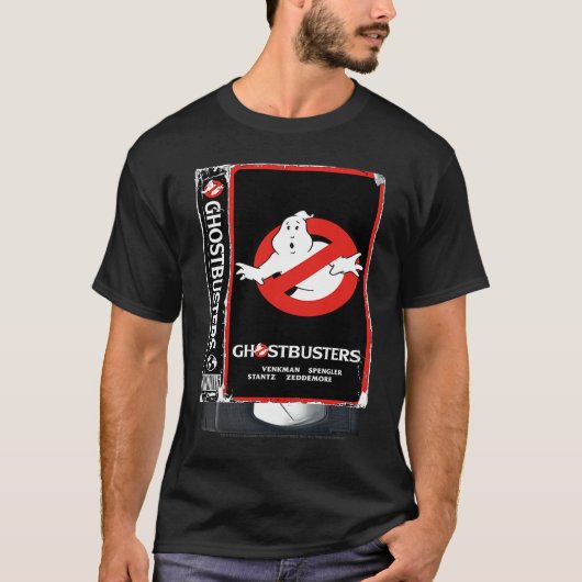 T-shirt Ghostbusters VHS Tape (Devant)