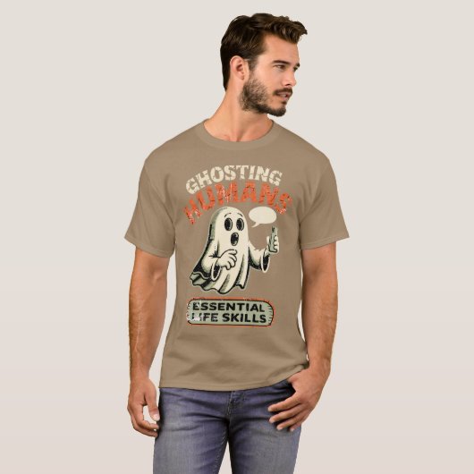 T-shirt Ghosting Humains (Devant entier)
