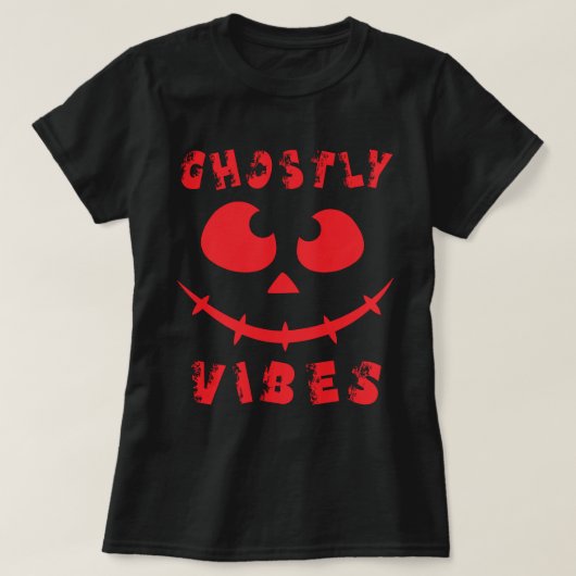 T-shirt Ghostly Vibes Apparel (Design devant)