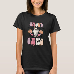 T-shirt Ghoul Gang Super Hey Boo Citrouille Boo Crew Hallo