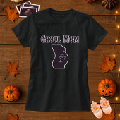 T-shirt Ghoul Maman Maternité Halloween Grossesse Éffrayan