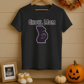 T-shirt Ghoul Maman Maternité Halloween Grossesse Éffrayan