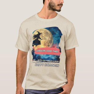T-shirt Ghoulish bons moments -Happy Halloween