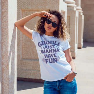 T-shirt Ghouls veut juste s'amuser - mignonne Halloween Ev