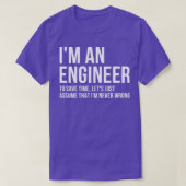 T-shirt GI An Engineering 5 (Design devant)