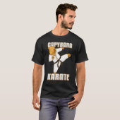 T-shirt Gi de karaté Capybara (Devant entier)