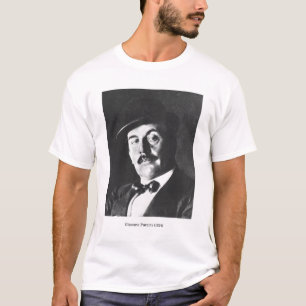 T-shirt Giacomo Puccini (1858-1924) 1924 (photolitho) (b/w